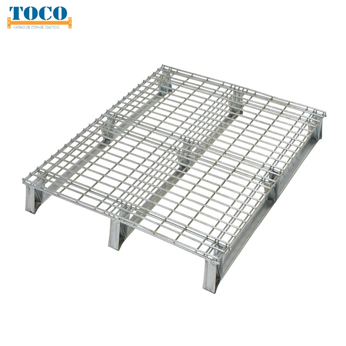 China Company Rust Resistance Wire Mesh Aluminum Pallet with Safety Edge