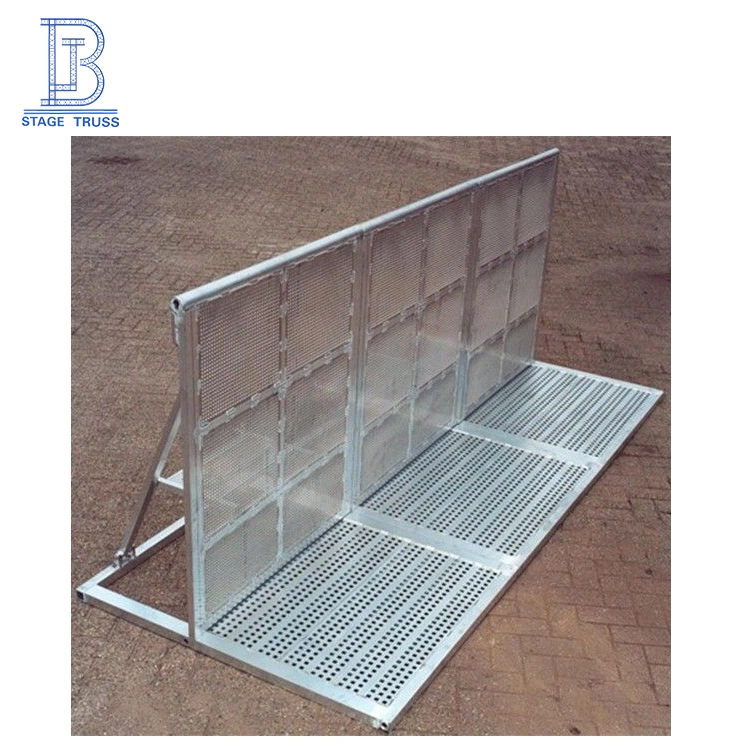 Factory Price Aluminum Stage Safety Barrier for Shows Wholesale Stage Barricade