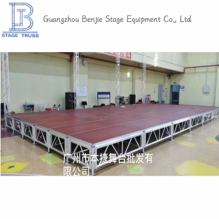 TUV Outdoor Aluminum Simple Assembly Puppet Stage Aluminum Alloy Stage Step Truss
