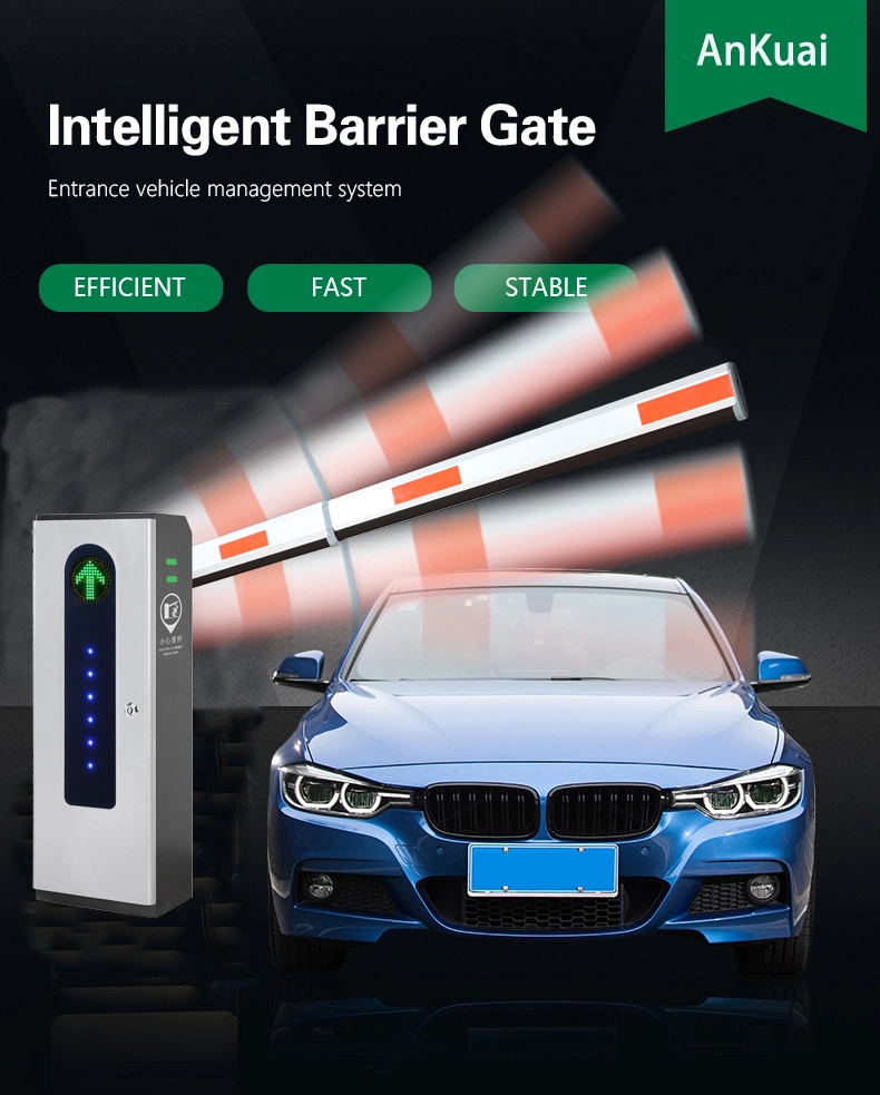 Electronic Security LED Boom Parking Aluminum Arm Barrier Gate for Drive Road Cheap Price with Remote Control