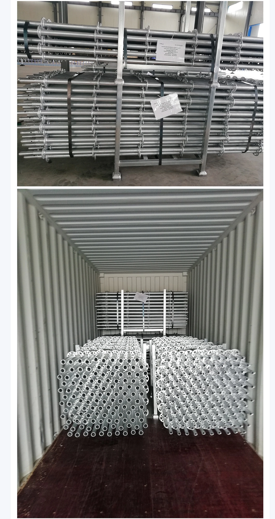 En12811 Steel Q355b/ Q235B Ledger Facade Ring Lock System Scaffolding with Layher Allround Building Construction Material
