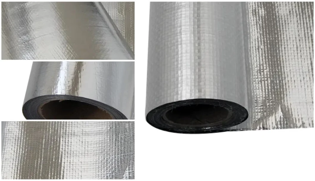 Aluminum Foil Insulation Reinforced Woven Polyethylene Radiant Thermal Barrier