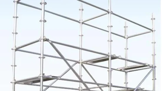 Construction Layher Scaffolding Hot DIP Galvanized Ponteggio Andamios Ringlock Scaffolding