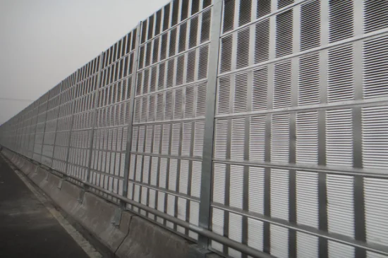 High Quality Sound Barrier Fence Highway Noise Barrier Wall Panels Aluminum Fence Sound Barrier Noise