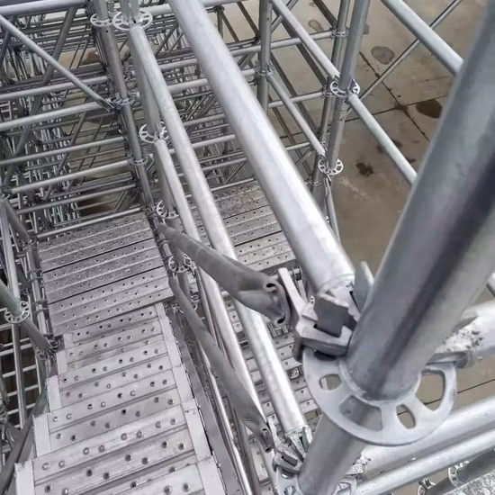 Certified Ringlock Scaffolding System, Galvanized Layher Allround Scaffolding Ringlock System Scaffold, All Round Scaffold with All Components