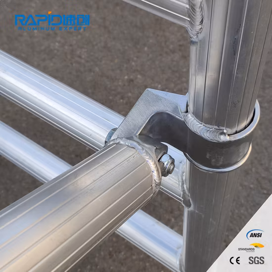 En1004 Foldable Aluminium Frame Scaffolding Alumium Mobile Scaffold Tower