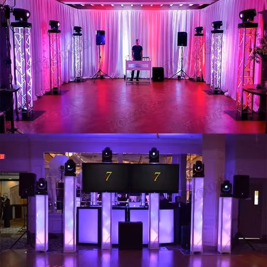 Outdoor Concert Square Structure Mini Aluminum Outdoor Concert Stage Truss Curved Roof Truss System Design Stage Truss